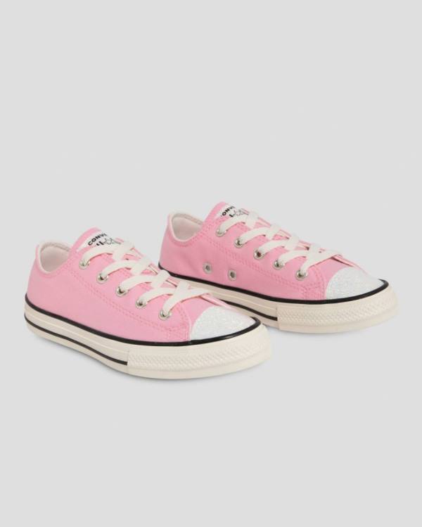 Zapatillas Bajas Converse Chuck Taylor All Star UV Glitter Rosas | CV-963SVO