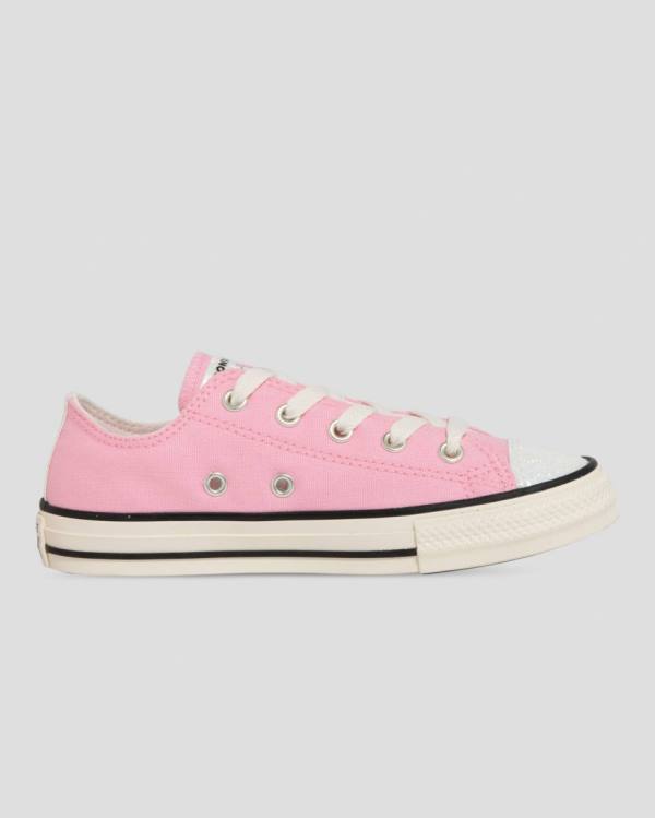 Zapatillas Bajas Converse Chuck Taylor All Star UV Glitter Rosas | CV-963SVO