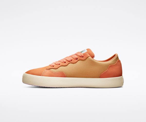 Zapatillas Bajas Converse GOLF le FLEUR GLF 2.0 Amarillo Oscuro Cobra Marrones Blancas | CV-876XCL