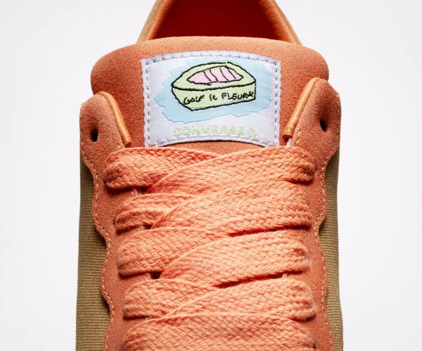 Zapatillas Bajas Converse GOLF le FLEUR GLF 2.0 Amarillo Oscuro Cobra Marrones Blancas | CV-876XCL