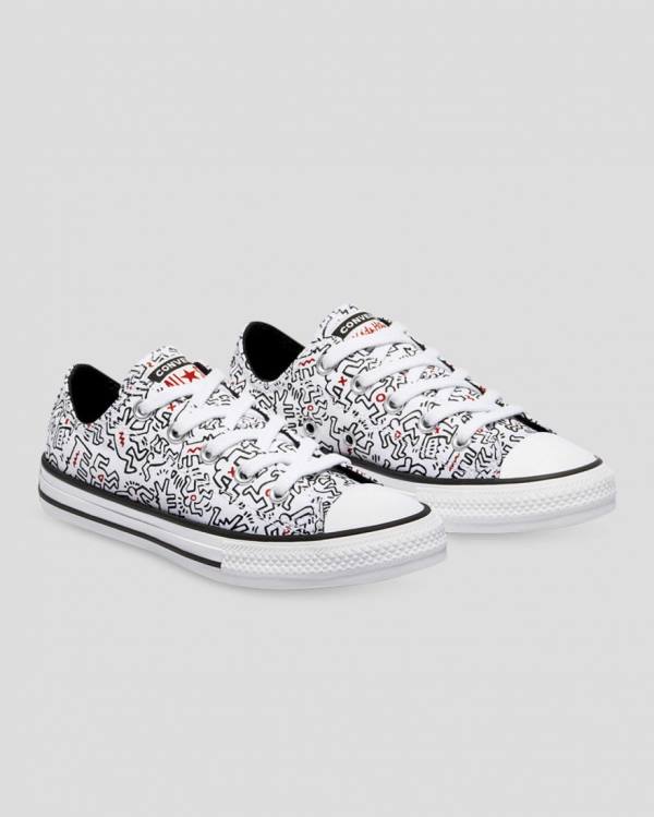 Zapatillas Bajas Converse Keith Haring Chuck Taylor All Star Blancas | CV-625QSJ