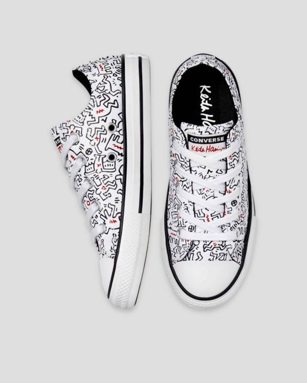 Zapatillas Bajas Converse Keith Haring Chuck Taylor All Star Blancas | CV-625QSJ