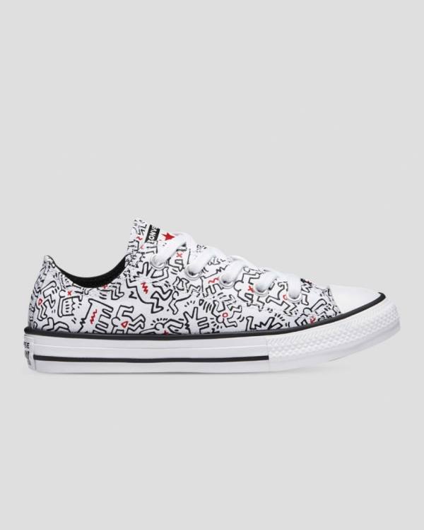 Zapatillas Bajas Converse Keith Haring Chuck Taylor All Star Blancas | CV-625QSJ