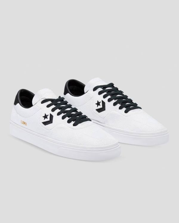 Zapatillas Bajas Converse Louie Lopez Pro Roll Up Blancas | CV-149QFA