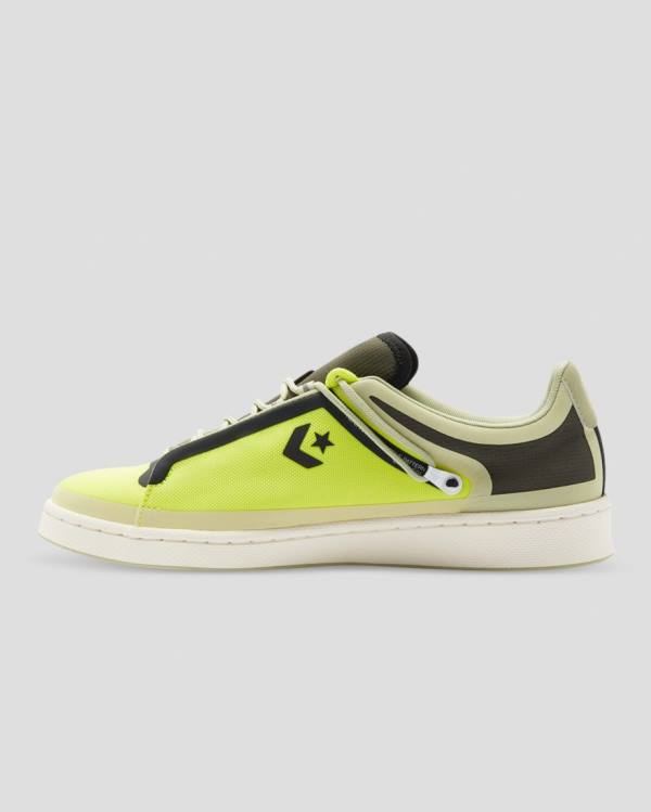 Zapatillas Bajas Converse Seam Tape Pro Cuero Verde | CV-243ZXT