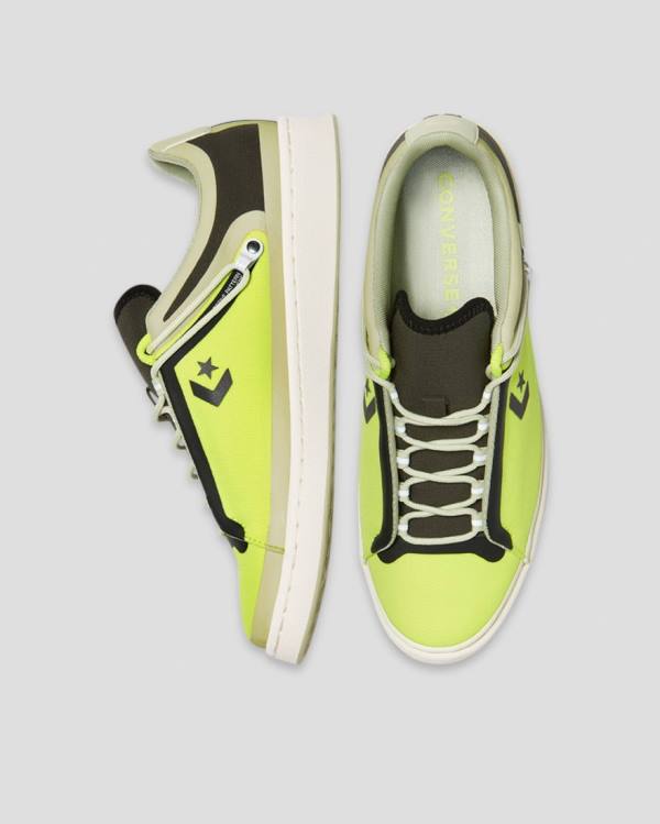 Zapatillas Bajas Converse Seam Tape Pro Cuero Verde | CV-481WQX